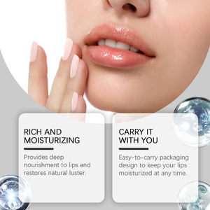 OEM Volumizing Gloss Fade Líneas finas Hidratante profundo <span class=keywords><strong>Labios</strong></span> secos Maquillaje Primer Essence Lip Balm Squalane Aminoácido Bálsamo labial - Product Image 4