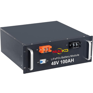 แบตเตอรี่ LiFePO4 ชุด 51.2V 100ah 120ah 50ah แบตเตอรี่ลิเธียม 6000+ รอบการใช้งาน สำหรับโซลาร์โฮมออฟกริด 48V LiFePO4 5kwh 10kwh - Product Image 1