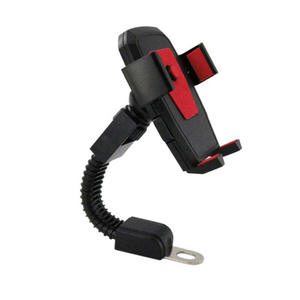 Soporte ajustable para teléfono con clip de ventilación, diseñado con acolchado antivibración y agarre a prueba de golpes para caminos irregulares - Product Image 1