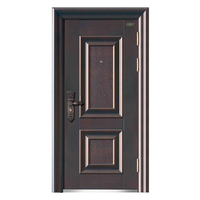 Porte d'entrée en acier moderne et personnalisable |   Porte d'entrée résidentielle sécurisée