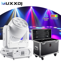 7 projecteurs LED Wash Bee Eye 40W avec anneau lumineux, DMX512 sans fil, contrôle sonore, lumières DJ pour discothèque, bar, mariage, concert