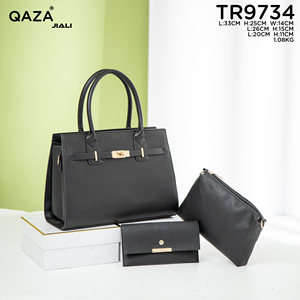 Nuevo Estilo en Existencia, Bolso de Mano de Lujo de Piel Vegana para Mujer, Bolsos de Mano de Bajo Precio, Bolsos 3 en <span class=keywords><strong>1</strong></span> para Mujer - Product Image 2