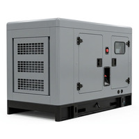 Générateur diesel silencieux portable, refroidi par eau, 50 Hz, démarrage électrique, 16 kW, 20 kVA, source d'alimentation de secours pour maison résidentielle