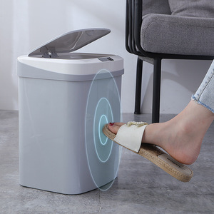 Automatic Household Trash Bin Plastic Wholesale Kitchen Sensor Smart Trash Can/Garbage Bin