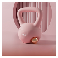 CooSport Fitness Entraînements Personnalisés Compétition Unisexe Musculation Haltères Colorés Kettlebells en PVC Souple Réglables Écologiques