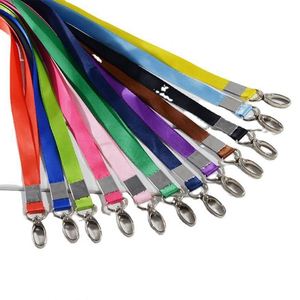 Wholesale Blank Sublimation Custom Silk Screen Print Logo Woven Polyester Material Lanyard - Product Image 1
