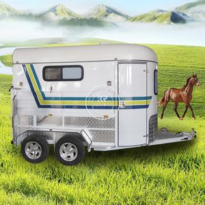 Remolques de Lujo Importados con Estructura de Aluminio, Ventanas Laterales, Carritos, Remolque para Caballos - Product Image 2