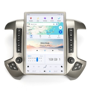 วิทยุติดรถยนต์ NaviHua หน้าจอ Tesla ขนาด 14.4 นิ้ว ระบบ Android 13 พร้อมระบบนำทาง GPS สำหรับ Chevrolet Silverado/GMC Sierra ปี 2014-2018 - Product Image 1