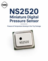 Sensor de Presión Digital 300-1200 HPa Nuosi NS2520 para Dispositivos Móviles y Portátiles