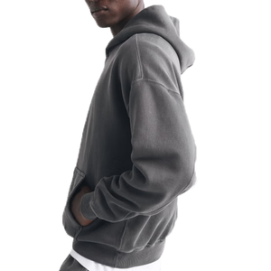 Sweat à capuche pour homme à bas prix, vente en gros, sweats à capuche en coton pur, sweats à capuche tricotés personnalisés avec logo pour homme - Product Image 5
