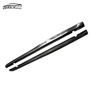 กระโปรงข้างผ้าคาร์บอนไฟเบอร์สำหรับรถเมอร์เซเดสเบนซ์ W205 <span class=keywords><strong>C</strong></span> คลาส C63 W205รุ่นกีฬา - Product Image 4