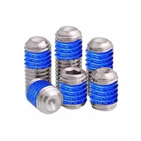 Vis sans tête à embase hexagonale M3-M8 en nylon A2-70, supportées par l'OEM, pour fixation anti-vibration