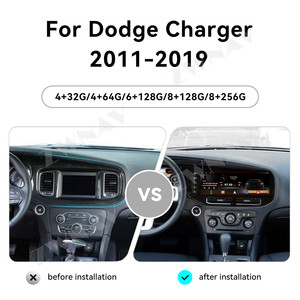 ZWNAV 12,3 ''<span class=keywords><strong>Radio</strong></span> de coche con pantalla táctil para Dodge Charger 2011-2019 Android 13 reproductor de vídeo Multimedia para coche estéreo GPS Carplay TS10 - Product Image 2