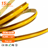 Bande lumineuse LED COB 528 LED/m, découpe libre à toute longueur, 24V, ruban LED flexible, largeur 8mm, 6W/m, haute luminosité, bande LED sans points