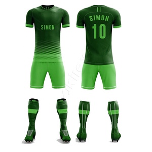 Camiseta y pantalones cortos de uniforme de fútbol con impresión por sublimación completa para kit de entrenamiento de equipos deportivos - Product Image 1