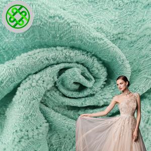 Tela de Poliéster de Punto Personalizada al por Mayor, Estilo Jacquard/Liso Elástico para Vestidos, Bolsos y Prendas de Hombre y Mujer - Product Image 1