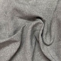 Vente en gros directe usine – Tissu 100 % polyester cationique imitation lin pour textiles de maison, canapés, sacs, oreillers, boîtes de rangement, rideaux