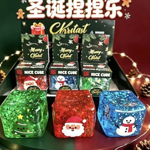 ของเล่นบีบคลายเครียดธีมคริสต์มาส สินค้าใหม่มาแรงข้ามพรมแดน บีบแล้วคืนตัวช้า - Product Image 1