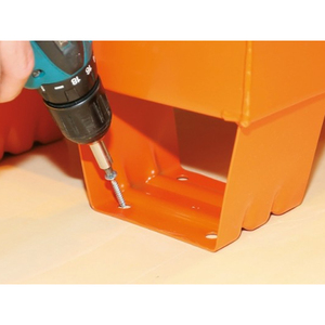 Coffre à outils en tôle Beta C22PL pour chantiers, 1220x720x615mm - Product Image 4