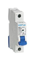 Disjoncteur à boîtier moulé (MCB) CHINT NB1-63DC DC, interrupteur de sécurité 10KA, courbe BCD, courant nominal 1-63A, industriel, 50/60Hz, rail DIN