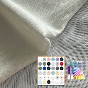 Tessuto in Cotone Organico Dobby 170gsm 173cm Jacquard Monofacciale a Reticolo Morbido Leggero Resistente allo Strappo Eco-Friendly GOTS - Product Image 4