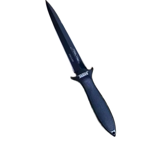 มีด Ram bo <span class=keywords><strong>5</strong></span> แบบปรับแต่งได้เองอเนกประสงค์ คุณภาพสูง ใบมีดคงที่ พร้อมด้ามจับสแตนเลสและ G10 รองรับ OEM - Product Image 2