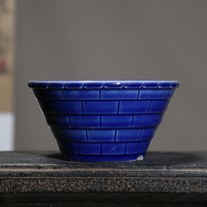 <b>Ceramic</b> Bonsai <b>Pot</b> Japanese Style Small Round Planter Chinese Style Pottery <b>Flower</b> <b>Pot</b> - Product Image 3