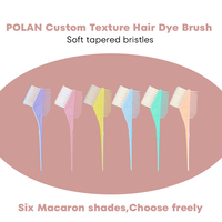 POLAN Meilleure vente Peigne à brosse de teinture pour cheveux durable pour une utilisation en salon professionnel avec une qualité supérieure et une construction longue durée