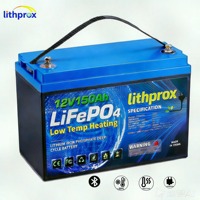 Batterie de chariot élévateur au lithium 12V 150AH, batterie prismatique LFP, installation facile pour chariot élévateur électrique, UL CE RoHS MSDS, fabrication sur mesure