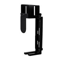 Support de processeur en acier suspendu réglable, support d'ordinateur durable à fixer sous le bureau, en vente