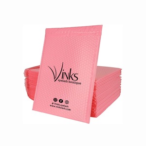 Personalized Logo Padded Poly Mailers Plastic Courier Bags Brand Promotion Durable Bubble Mailers for Fragile Items