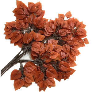 Branches artificielles de feuilles de bouleau imperméables, plantes vertes, <span class=keywords><strong>feuillage</strong></span> pour aménagement paysager extérieur et création d'arbres - Product Image 3