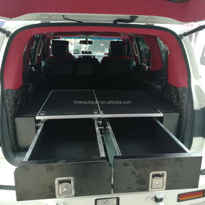 Boîte à outils métallique intérieure pour 4x4, tiroirs de benne, système de rangement robuste anti-UV pour cabine simple ou double, compatible avec Gu Patrol Offroad - Product Image 2