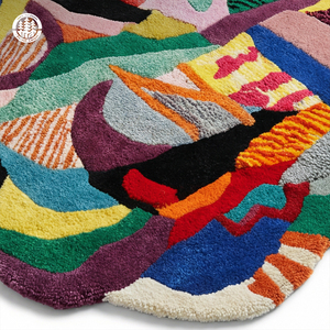 Dernière collection originale <span class=keywords><strong>de</strong></span> <span class=keywords><strong>tapis</strong></span> modernes faits main, 100% laine <span class=keywords><strong>de</strong></span> Nouvelle-Zélande, écologiques, sûrs et sans formaldéhyde - Product Image 3
