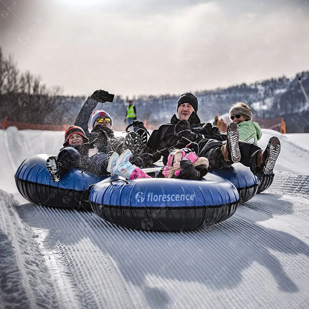 Deportes de invierno Tubo de nieve inflable Juguetes de esquí Trineo de nieve al aire libre para adultos Trineos y tubos de nieve
