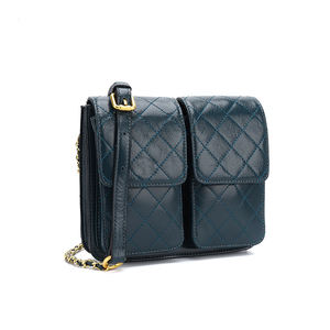 Bolso de Hombro Clásico Unisex de Diseño Inspirado en las Bolsas de Silla de Montar, Elegante Bolso Cruzado Cuadrado Pequeño con Detalles de Costura, Cuero Genuino para el Verano - Product Image 2