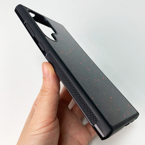 Étui de téléphone en fibre de carbone véritable tendance 2024 pour Samsung S24 Ultra avec des couleurs <span class=keywords><strong>bleu</strong></span>, rouge, or et violet - Product Image 3