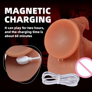 Das Einzigartig Geformte Sex-Spielzeug mit vibrierender Zunge zur Simulation eines echten Penis für die weibliche Masturbation - Product Image 5