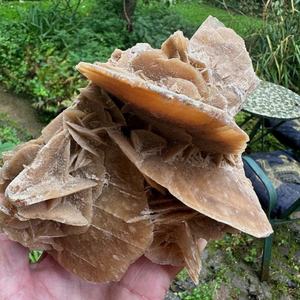 Espécimen de Piedra de Rosa del Desierto Natural, Hermosa Muestra Mineral de Rosa de Yeso para Colección, Adorno para el Hogar, Venta al por Mayor - Product Image 1