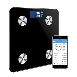 Báscula Digital Inteligente con Pantalla de Temperatura, Báscula Corporal Inteligente con Medición de Grasa y Aplicación, 180 kg, Fabricante - Product Image 3