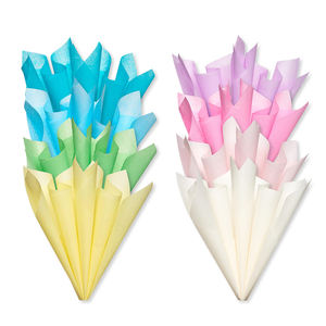 14/17 g custom tissue <b>paper</b> <b>wrapping</b> with custom logo for making flower - Product Image 2