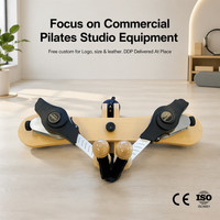 Chaise Rotative Gyroscope Zen en Bois Sûre et Stable pour Yoga et Pilates à Domicile