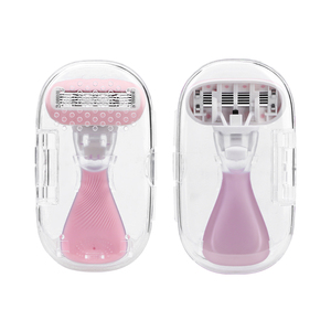 Pisau cukur wanita Mini dengan tepi pelumas, alat cukur penghilang rambut badan lima pisau cukur - Product Image 6