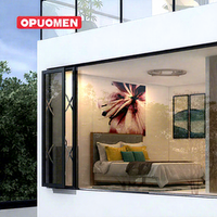 Ventanas Modernas de Aluminio con Doble Acristalamiento, Vidrio Resistente a Impactos, con Aislamiento Acústico, Estilo Abatible, Seguras y Aisladas para Uso Doméstico
