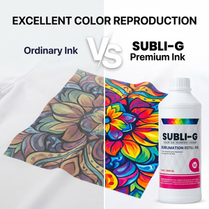 Encre de recharge pour sublimation pour imprimante jet d'encre Epson, encre de transfert thermique, couleurs vives, anti-colmatage, bouteille d'encre de sublimation C M Y K - Product Image 4