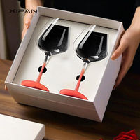 Verre à vin rouge élégant de style européen, sans plomb, écologique, de haute qualité, 17 oz, pour mariage et événements professionnels