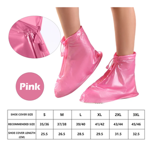 Couvre-Chaussures Imperméables en Silicone Unisexe, Protections pour Jours <span class=keywords><strong>de</strong></span> <span class=keywords><strong>Pluie</strong></span> en Intérieur Extérieur, Anti-Poussière et Antidérapants - Product Image 4