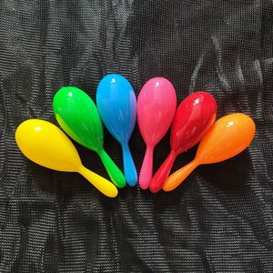 Maracas de Plástico Coloridas con Logotipo Personalizado, Varios Colores, para Bebés, Juguete Educativo Temprano, Regalos Promocionales - Product Image 3
