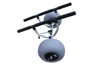 Chariot de kayak style tendance avec roues gonflables pour kayak, chariot gonflable pour plage