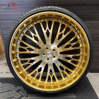 Jantes en alliage forgées polies sur mesure de 20, 22, 24, 26 pouces (20x10, 22x12, 24x12, 26x12) avec entraxes 5x112, 5x120, 5x130 pour BMW, Rolls-Royce, Porsche